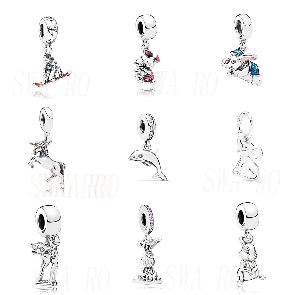 

New Classic Fashion 925 Sterling Silver Pendant Charm, High Quality Hot Selling Charm Original 1:1 Jewelry Romantic Gift For Lad