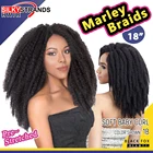 Омбре Marley косы вязаные крючком волосы оптом 18 дюймов крученая коробка Омбре АФРО Синтетические Джамбо плетеные волосы для наращивания для черных женщин