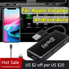 Автомобильный тв Carlinkit USB Автомобильный ключ для Android автомобильная навигация для Apple Carplay модуль Автомобильный Смартфон USB адаптер Carplay