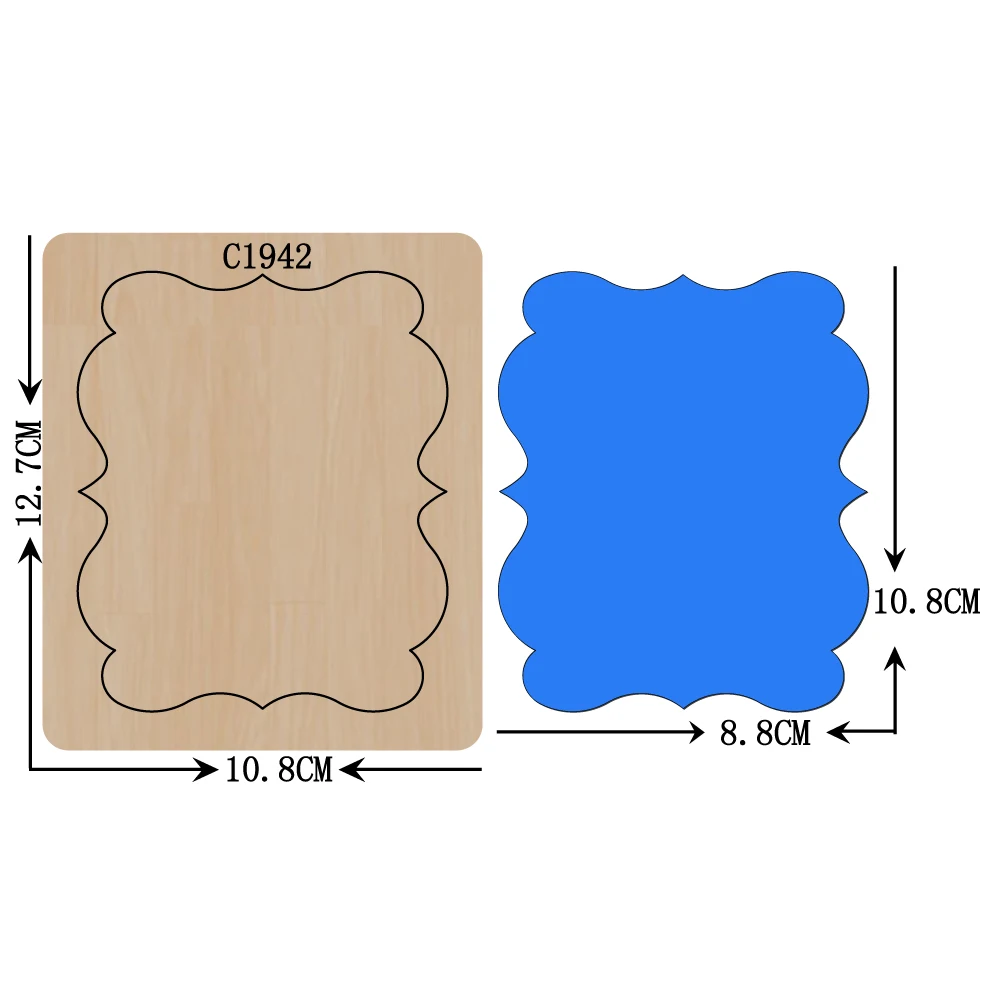 Новые карты деревянные штампы скрапбукинга C1942 | Дом и сад