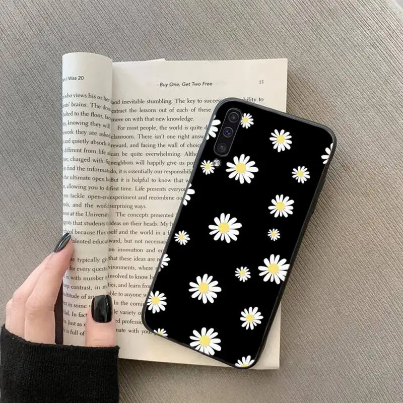 

Daisy flower Phone Case For Samsung galaxy S 7 8 9 10 20 edge A 6 10 20 30 50 51 70 note 10 plus