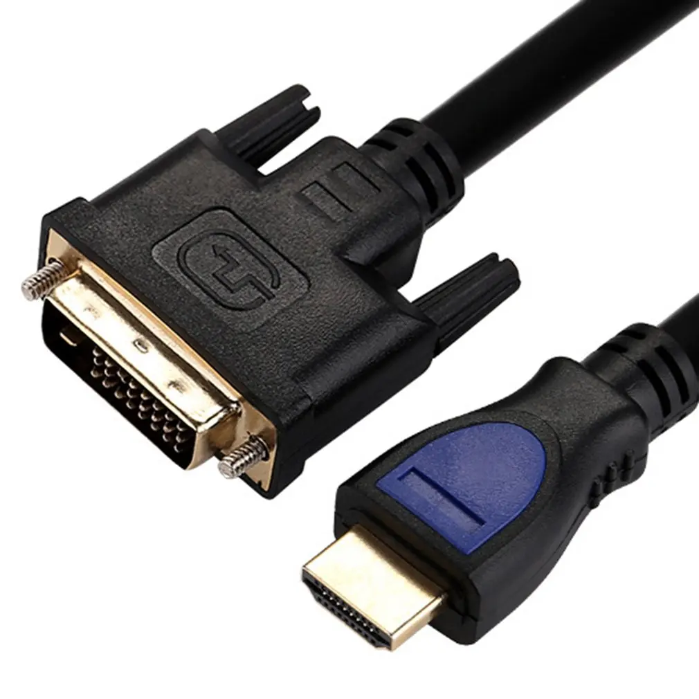 Мультимедийный интерфейс высокой четкости к кабелю адаптера DVI 1080P двойной