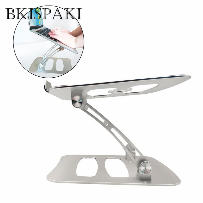 Подставка для ноутбука Регулируемый угол алюминиевый сплав Бесплатная подъема