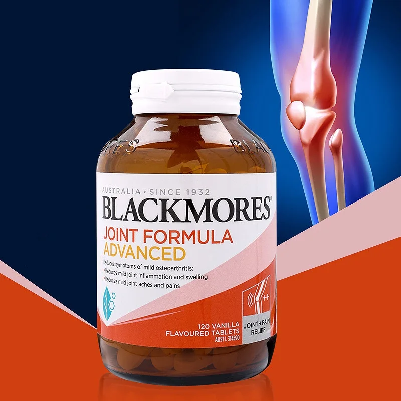 

Australia Black More Joint Formula Advanced Glucosamine Sulfate 120Tablets Healthy Joint Osteoarthritis Aches Pains Inflammation
