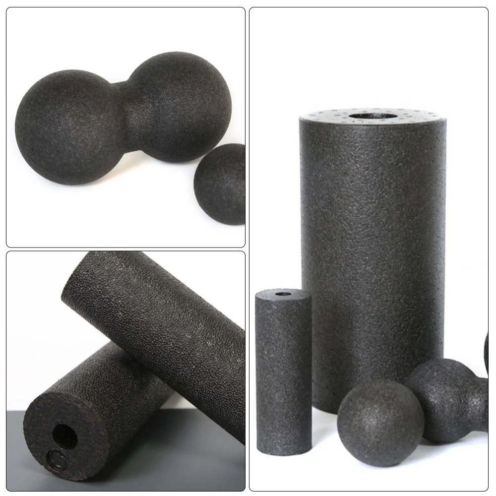 

5pcs Yoga Column Cylinder Roller Fitness Muscle Massager Roller Balls