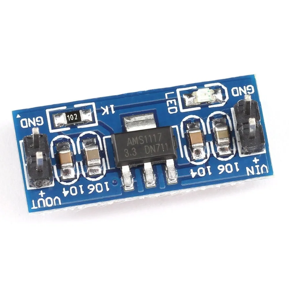 AMS1117 DC 6.0V -12V to 5V 4.5V - 7V 3.3V power supply module AMS1117-5.0V AMS1117-3.3V | Электронные компоненты и