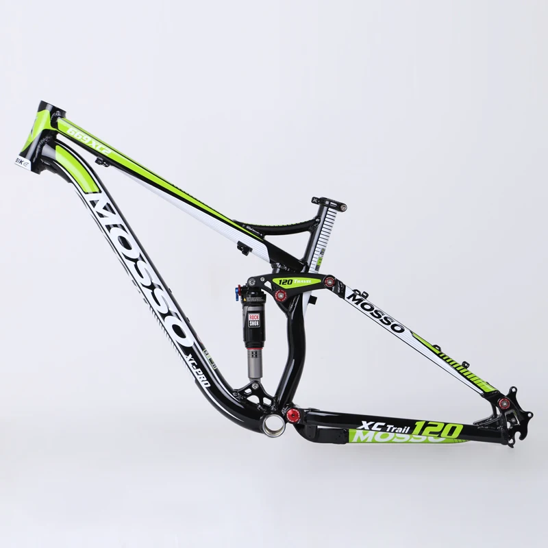 MOSSO 669XC2 Mountain Bicycle Frame Aluminum Alloy Bike Full Suspension 26er frame | Спорт и развлечения