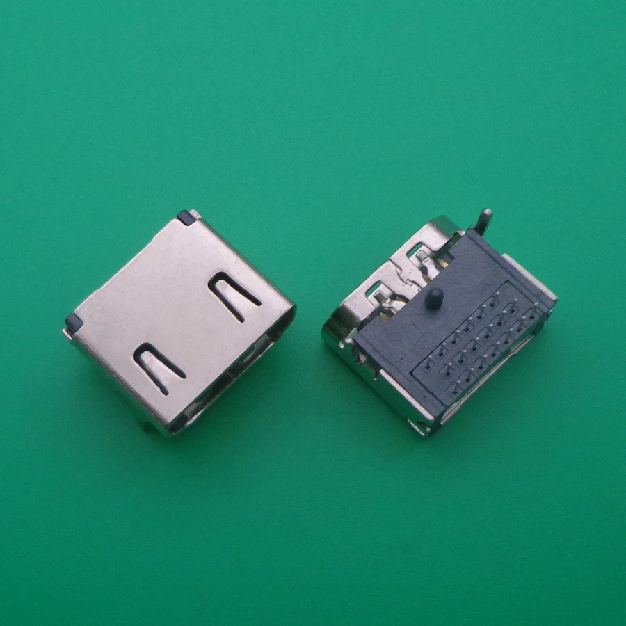 10pcs 19 Pin Female Interface Connector 3 Rows 19pin (7pin 6pin 6pin) 90 Degree HDMI-compatible Socket Repair Replacement | Обустройство