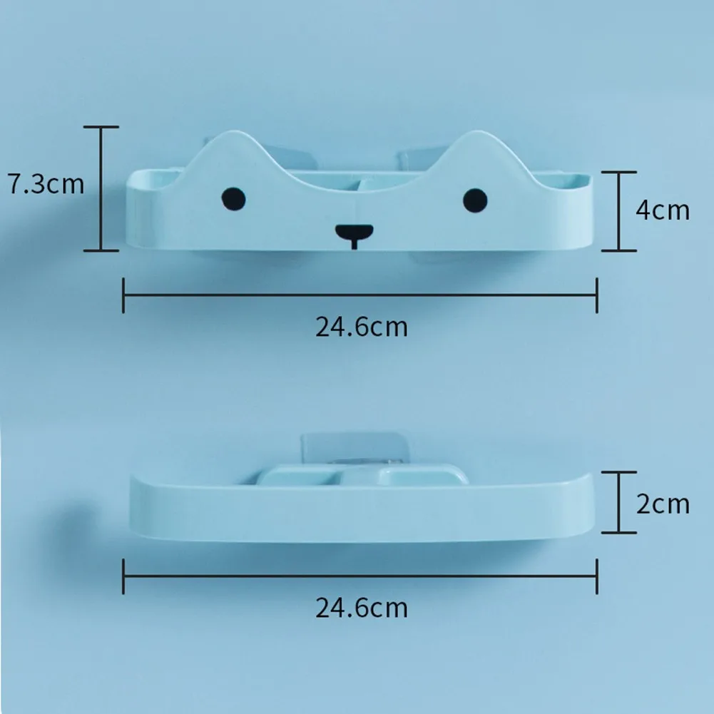 

Plastic Shoe Shelf No Drilling Shampoo Storage Holder Display Shelf Organizer Wall Rack Wall-Mounted Shoe Rack Bathroom Shelf