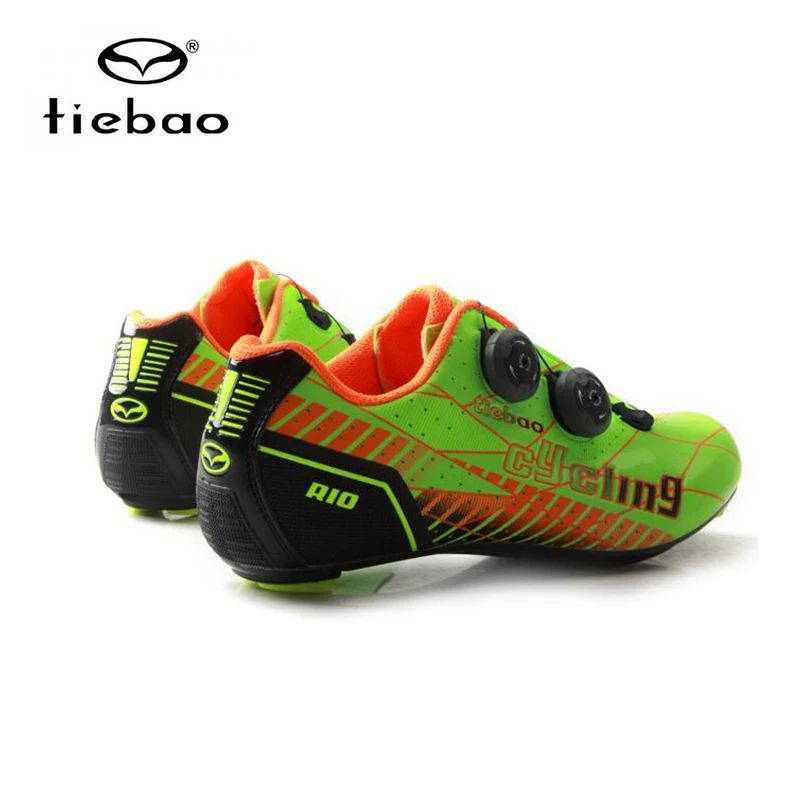TIEBAO sapatilha ciclismo men road bike shoes carbon fiber cycling sneakers self-locking breathable ultralight Athletic | Спорт и