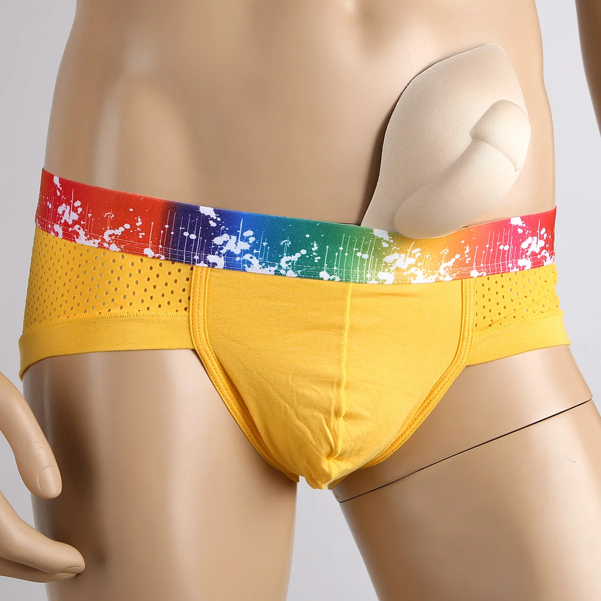 TiaoBug Для мужчин дуга Чехол увеличить увеличитель пениса Губка пены колодки