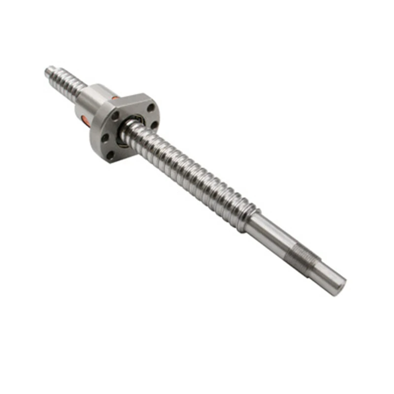 

cold roller C7 ball screw 12mm SFU1204 700/750/800/850 mm ballscrew with end machined + 1204 single ball nut cnc patrs