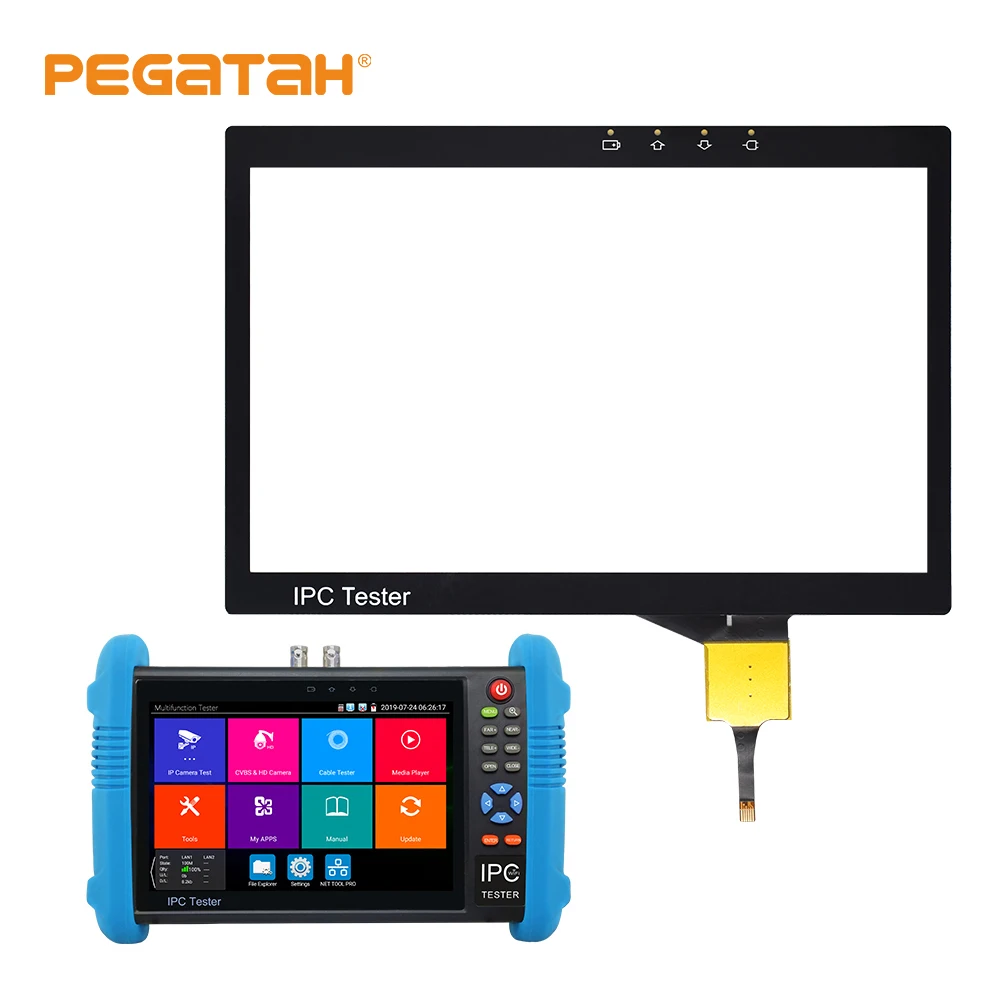 PEGATAH CCTV тестер сенсорный экран для IPC камеры Ip Тестер монитор PLUS серии Ремонт