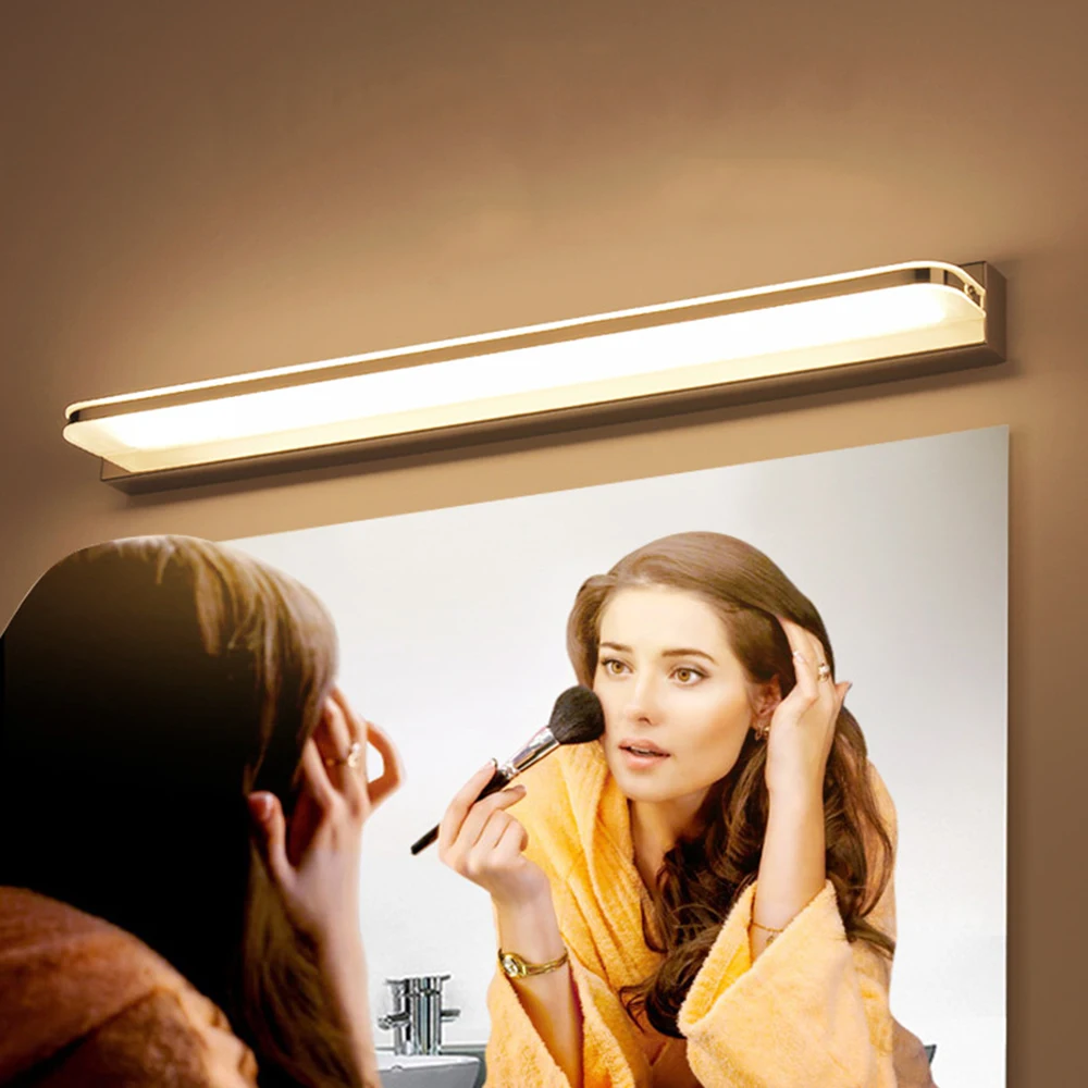 

LED Mirror Light Waterproof Modern Cosmetic Acrylic Wall Lamp For Bathroom Light sconce lamp Bathroom mirror light