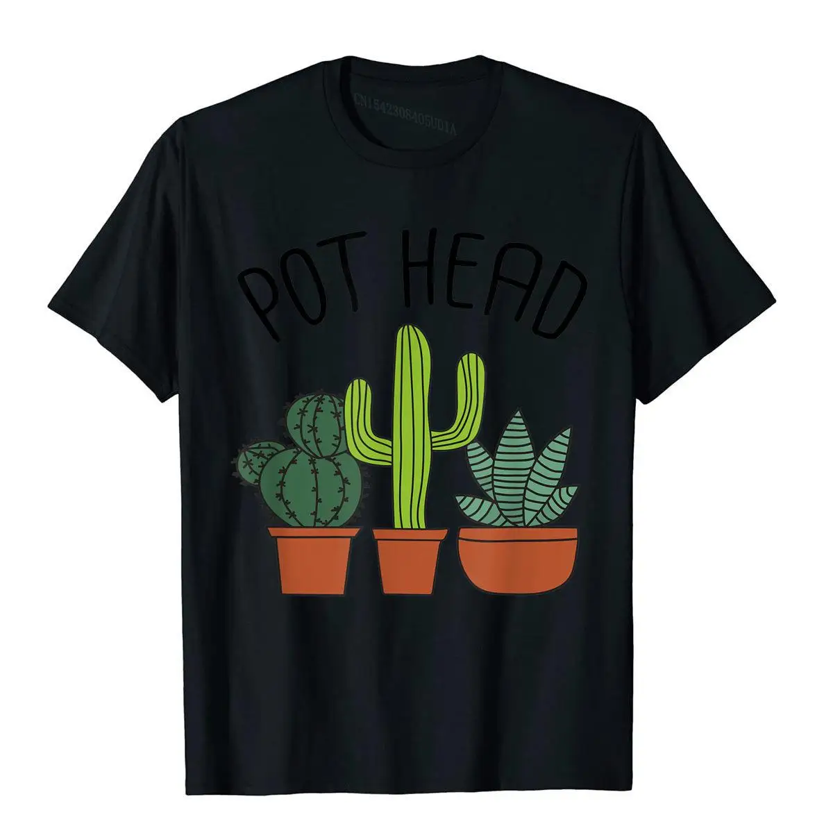 

Pot Head Potted Plant Lover Shirt For Gardeners T-Shirt Top T-Shirts Tops Shirts New Arrival Cotton Normcore Print Men