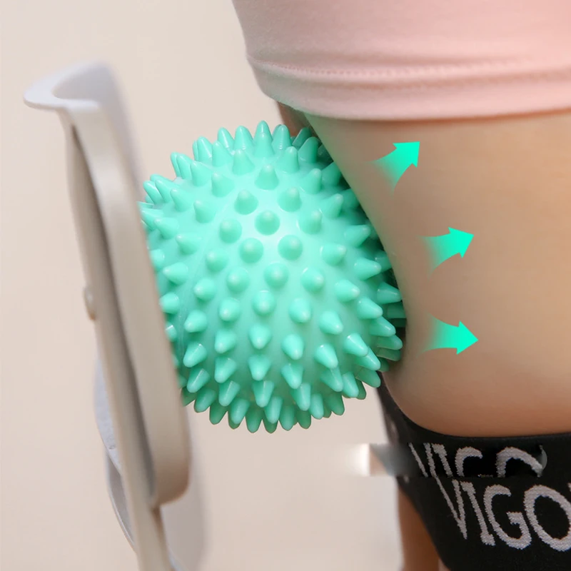 

Fitness Pvc Hand Massage Ball Pvc Soles Hedgehog Sensory Training Grip Ball Portable Physiotherapy Ball To Relax Muscle Soreness