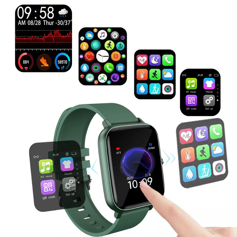 senbono smart watch men bluetooth call waterproof fitness tracker sports clock 1 54 inch women smartwatch pk p8 for ios android free global shipping