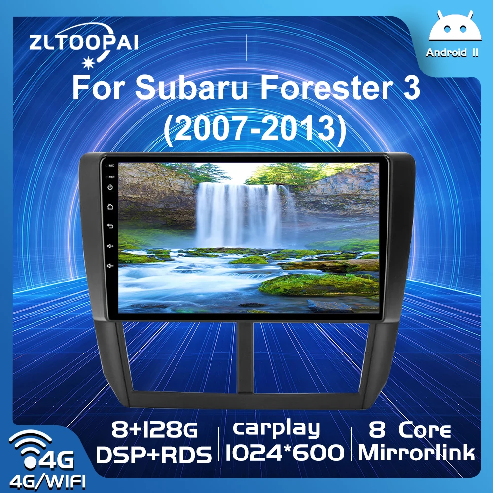 

Zltoopai Android 11 автомобильное радио для Subaru Forester 3 SH 2007-2013 Impreza GH GE Автомобильный мультимедийный плеер GPS навигация головное устройство
