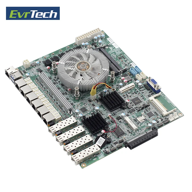 

Оптовая продажа 1u серверный роутер h110 lga1151 сетевое устройство 6 портов ethernet материнская плата
