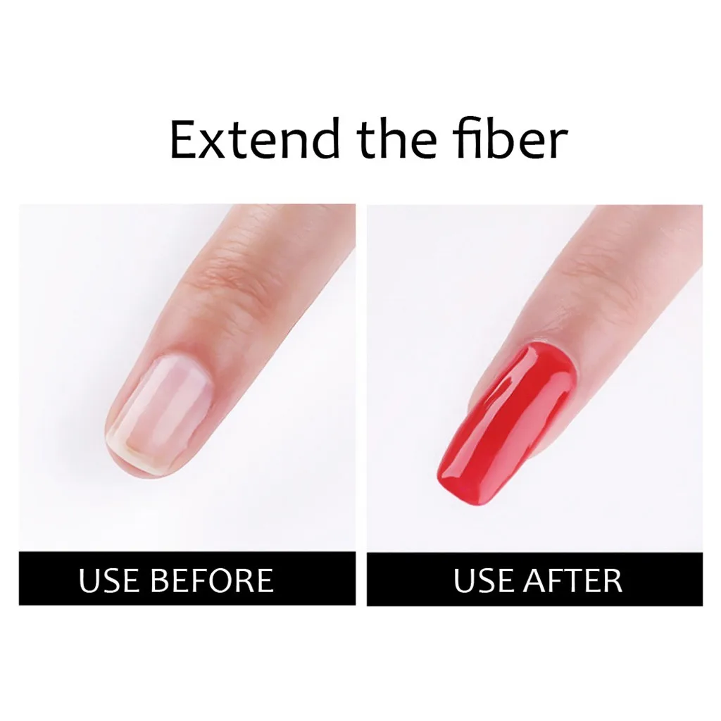 10/20 pcs Fiberglass With Fiber Builder Gel Nail Polish Set Quike Poly Gel Vernis Semi Permanant UV Lamp Manicure Set#YH1