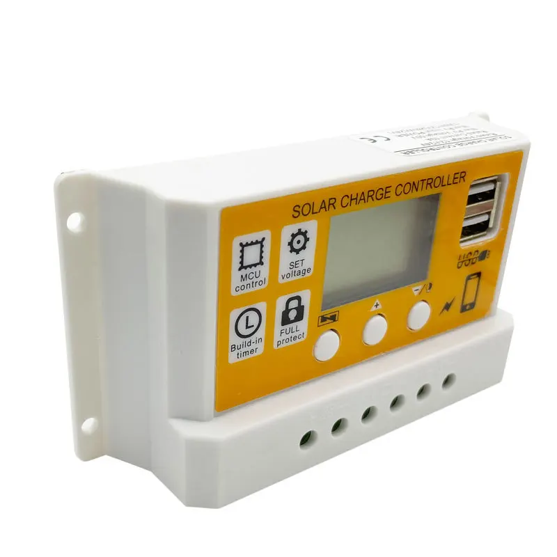 Белый корпус оранжевая поверхность 12 В 30 А литиевая батарея свинцово-кислотная