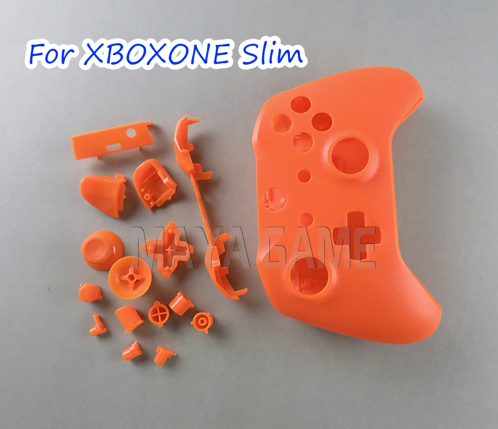 Чехол для Xbox One Slim 50 комплектов сменный полноразмерный корпус и кнопки Матовый