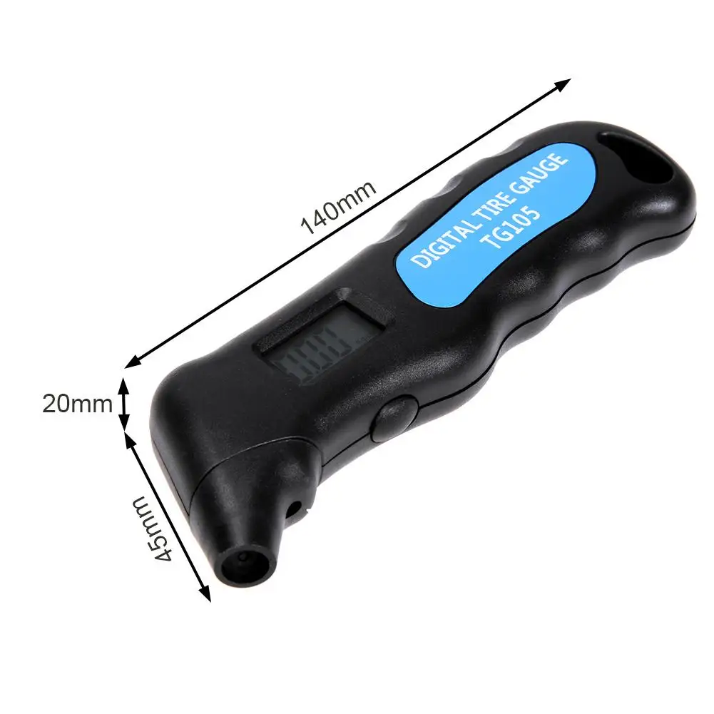 VODOOL портативный ручной автомобильный Мотоцикл Мини ЖК цифровой дисплей Датчик