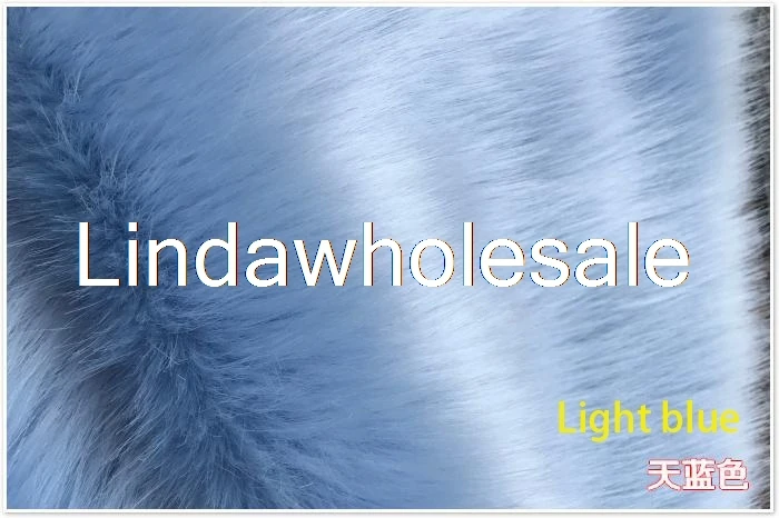 Фото Качественный ворс 3-3,5 см плюшевый Лисий мех, войлочная ткань, искусственный мех, декоративные материалы для ковров, 160 см x 45 см (половина ярда... №4