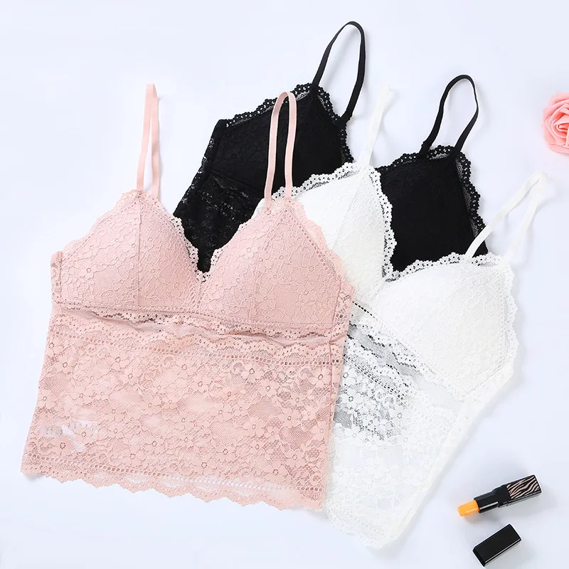 Женское нижнее белье бюстгальтер без косточек мягкое удобное белый черный