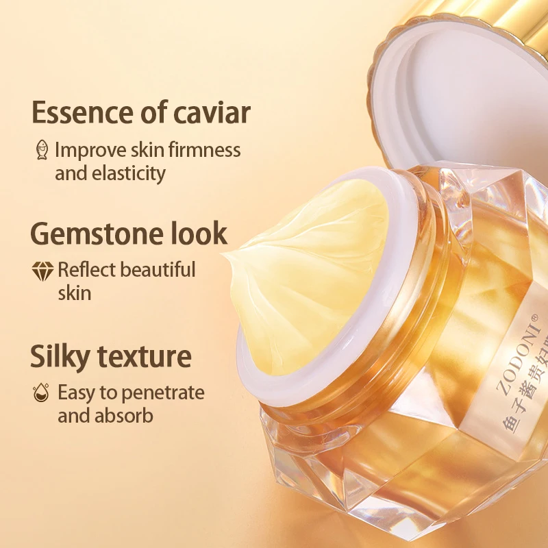 

Firming Eye Bags Eye Cream Caviar Korean Cosmetics Face Cream Anti-Aging Wrinkle Cream Ojeras Vitality Korean Skin Care TSLM