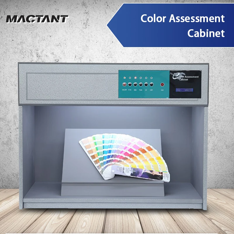 Стандарсветодиодный шкафчик для оценки цвета 220 В D65 светодиод с 5 источниками