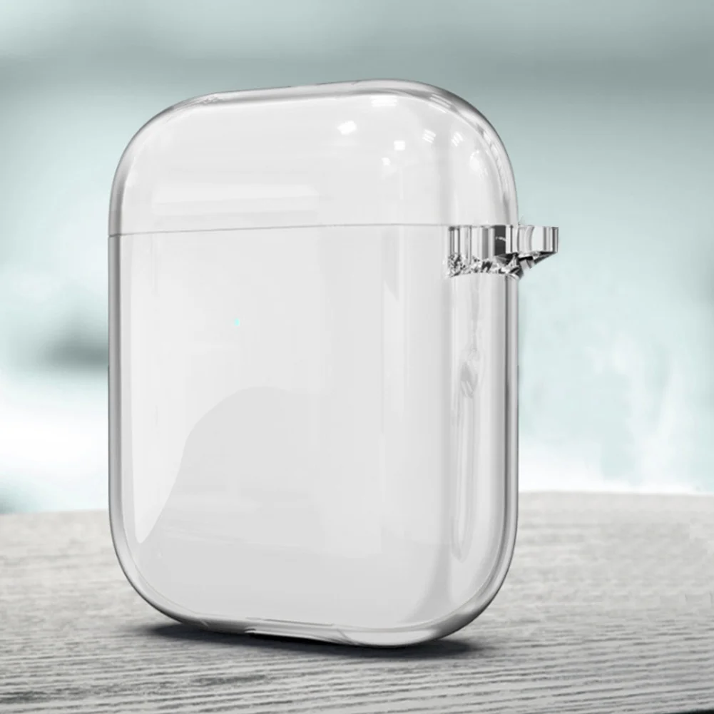 Кристальный силиконовый чехол для наушников для Apple AirPods Pro 2 1, мягкий ТПУ прозрачный чехол для зарядки гарнитуры, чехол для Air Pods 3