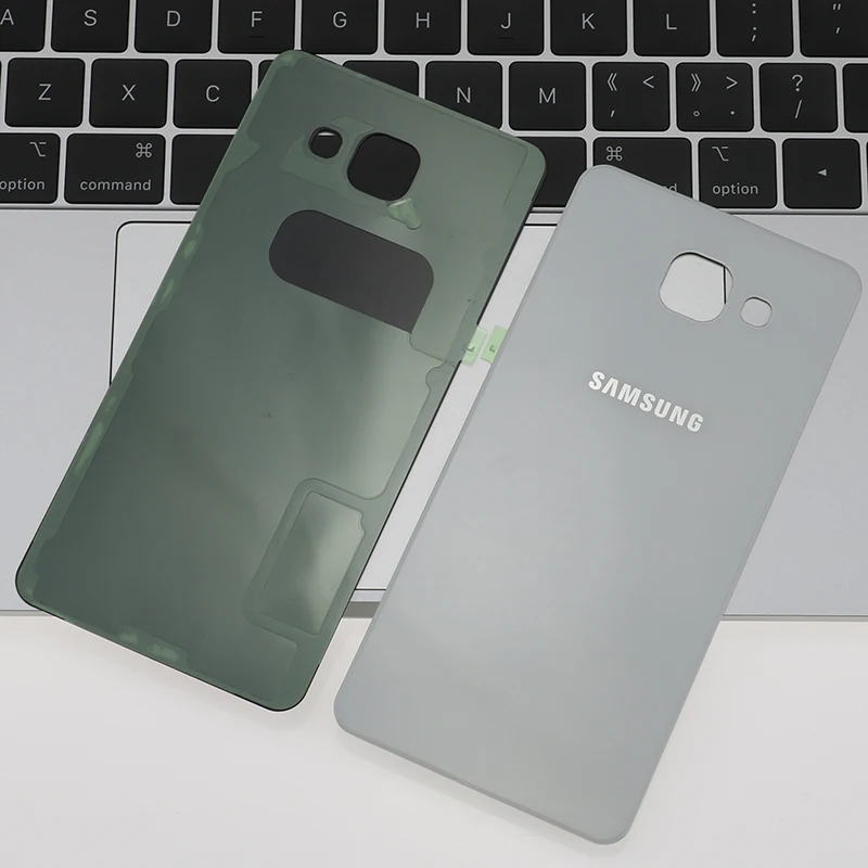 Оригинальный чехол для Samsung Galaxy A5 2016 A510 A510F задняя крышка аккумулятора 3D стекло