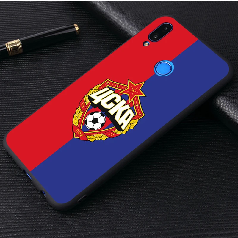 Черный силиконовый чехол CSKA для телефона honor 30 20 Pro 8 8X 9 10 Lite Mate | Мобильные телефоны