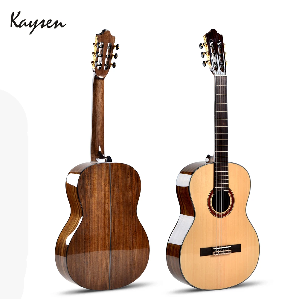 Kaysen 36 дюймов классика гитара высокого класса из цельной древесины 6 струн шпон
