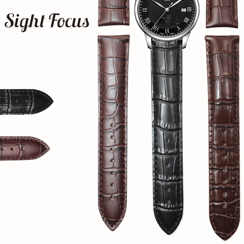 19 мм, 20 мм, 22 мм, ремешок из телячьей кожи для часов Tissot Le Locle T41 T006 PRC200, ремешок для наручных часов, браслет, 1853, ремешок для часов для мужчин