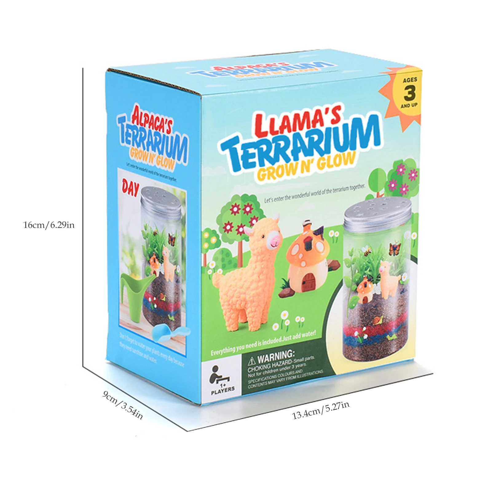 

Luminous Planting And Cultivating Tank Children DIY Ecological Garden Educational Toys Science Experiment Early Education Toys