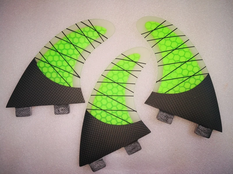 Комплект плавников для серфинга FC II 2 I полукарбоновые плавники G7 G5 L M набор | Спорт