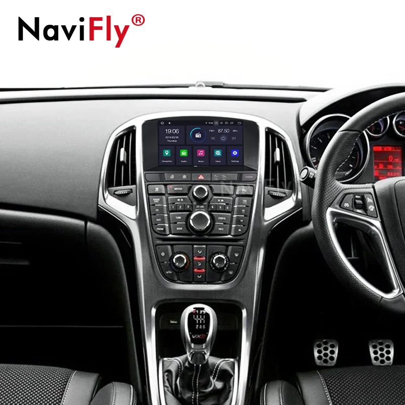 NaviFly Android 9,0 Восьмиядерный PX5 автомобильный dvd-плеер для OPEL ASTRA J 2010-2012 Автомобильная Мультимедийная поддержка DVR wifi DAB OBD gps радио