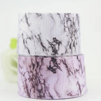 16mm marbling printed grosgrain ribbon diy handmade materials christmas wedding gift wrap tape ribbons