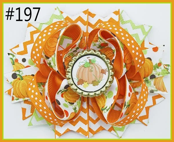 Бесплатная доставка C group 80 шт. Бутик на Хэллоуин банты для волос День