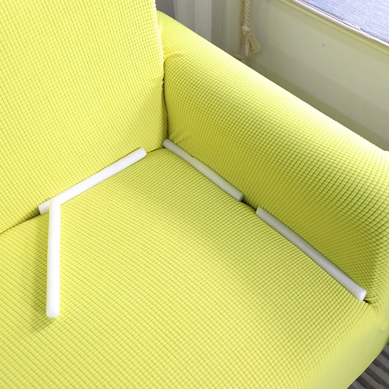 Эластичный чехол для дивана гостиной водонепроницаемый флисовый в клетку защиты