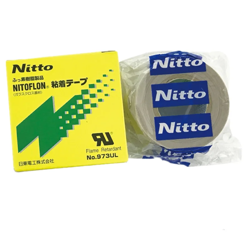 

PTFE Film Adhesive Tapes 973UL T0.18mm*W19mm*L10m e Nitoflon