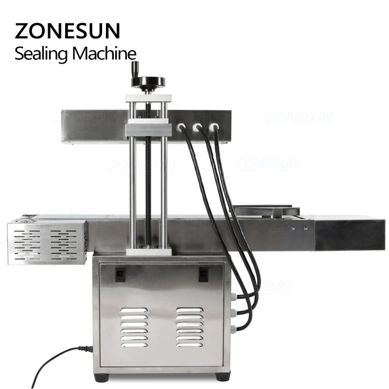 

Zonesun Vertical Sealing Machine Electromagnetic Continuous Induction Aluminum Foil Sealing Machine Indution Automatic Sealer