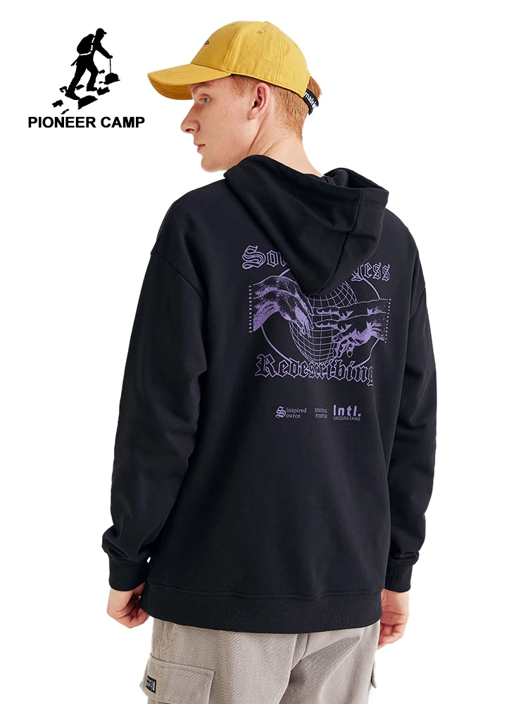 Pioneer Camp модные новые толстовки для мужчин повседневные демисезонный мужской
