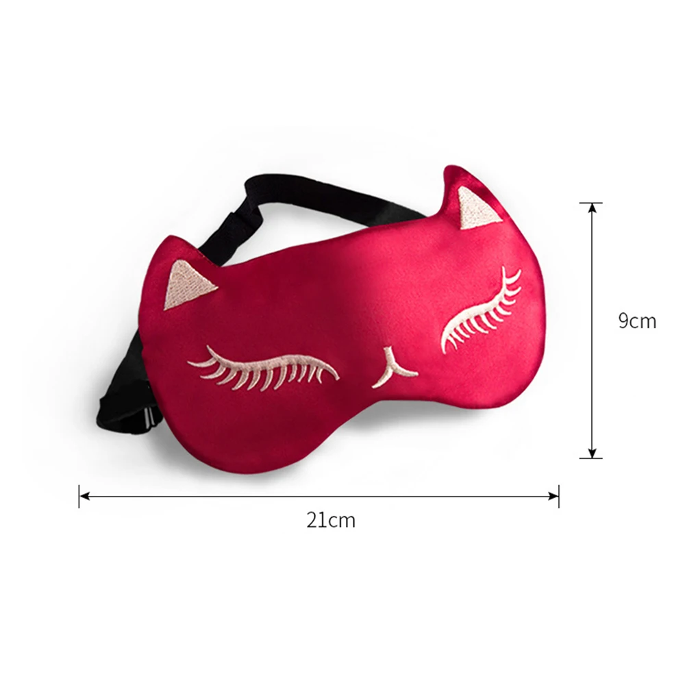 

100% Silk Sleeping Mask Eye Mask Set Include 2 Ear Plugs 1 Storage Bag for Women and Men Sleep Travel Nap