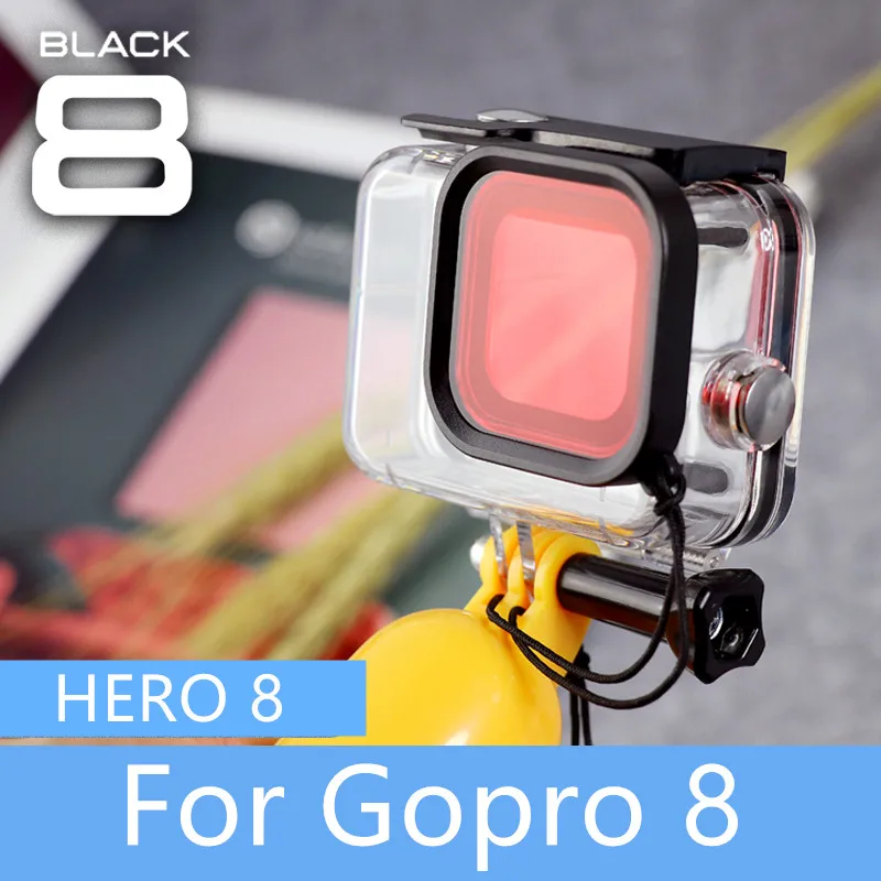 Защитный Водонепроницаемый чехол для экшн камеры Gopro Hero 8 Black|Чехлы экшн-камер| |