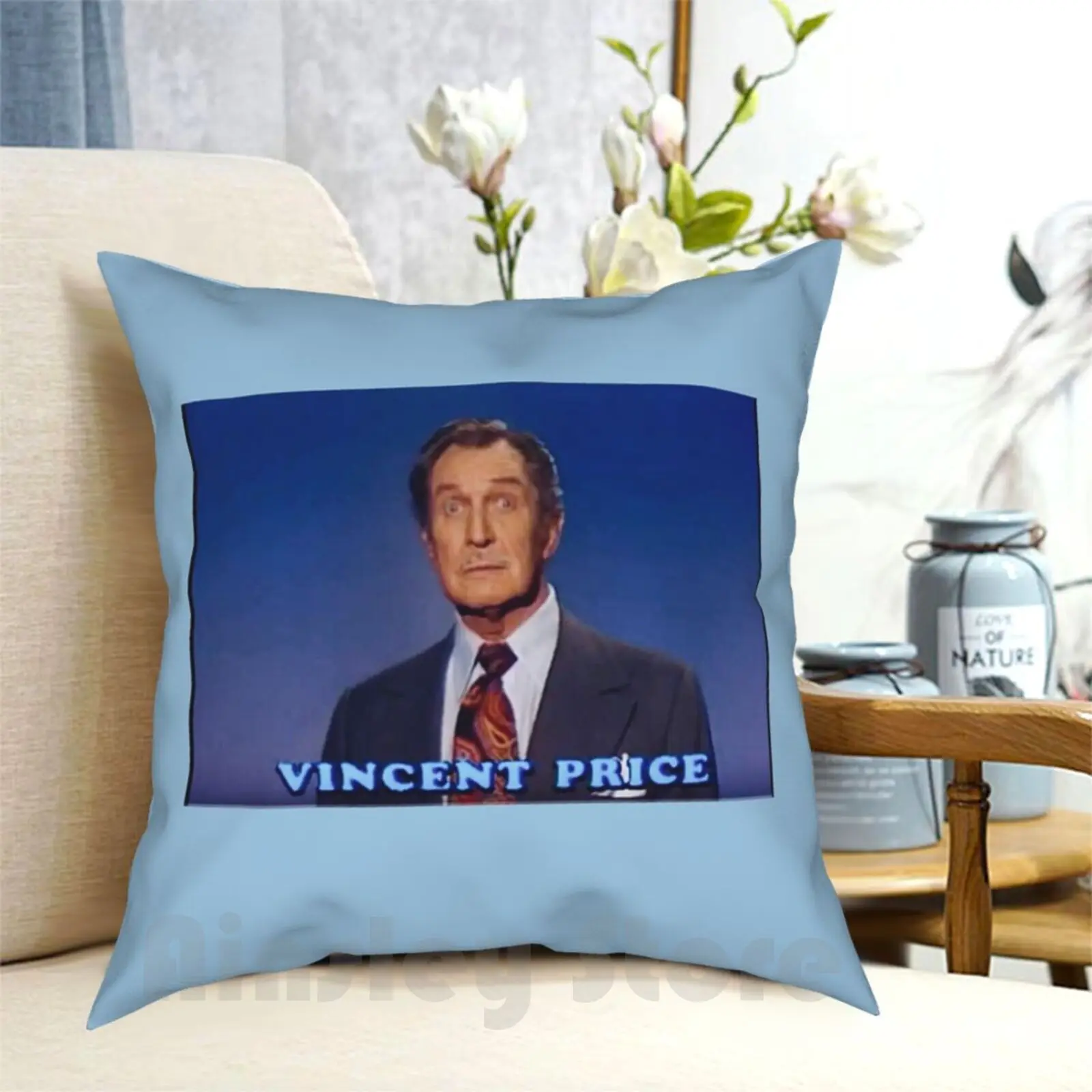 Винтажный мягкий чехол для диванной подушки с принтом в стиле Винсента | Дом и сад