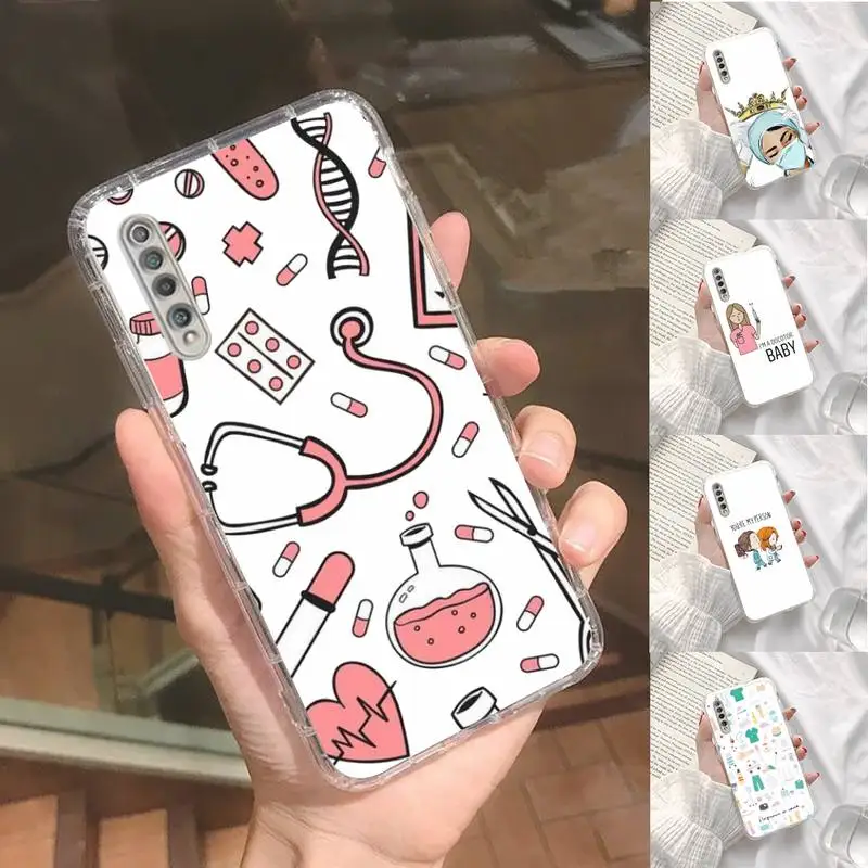 

Medicine Doctor Nurse Phone Case Transparent For Xiaomi Redmi K30 10T 10X 9 9A 8 8A 7 7A 6 K40 T S PRO 5G