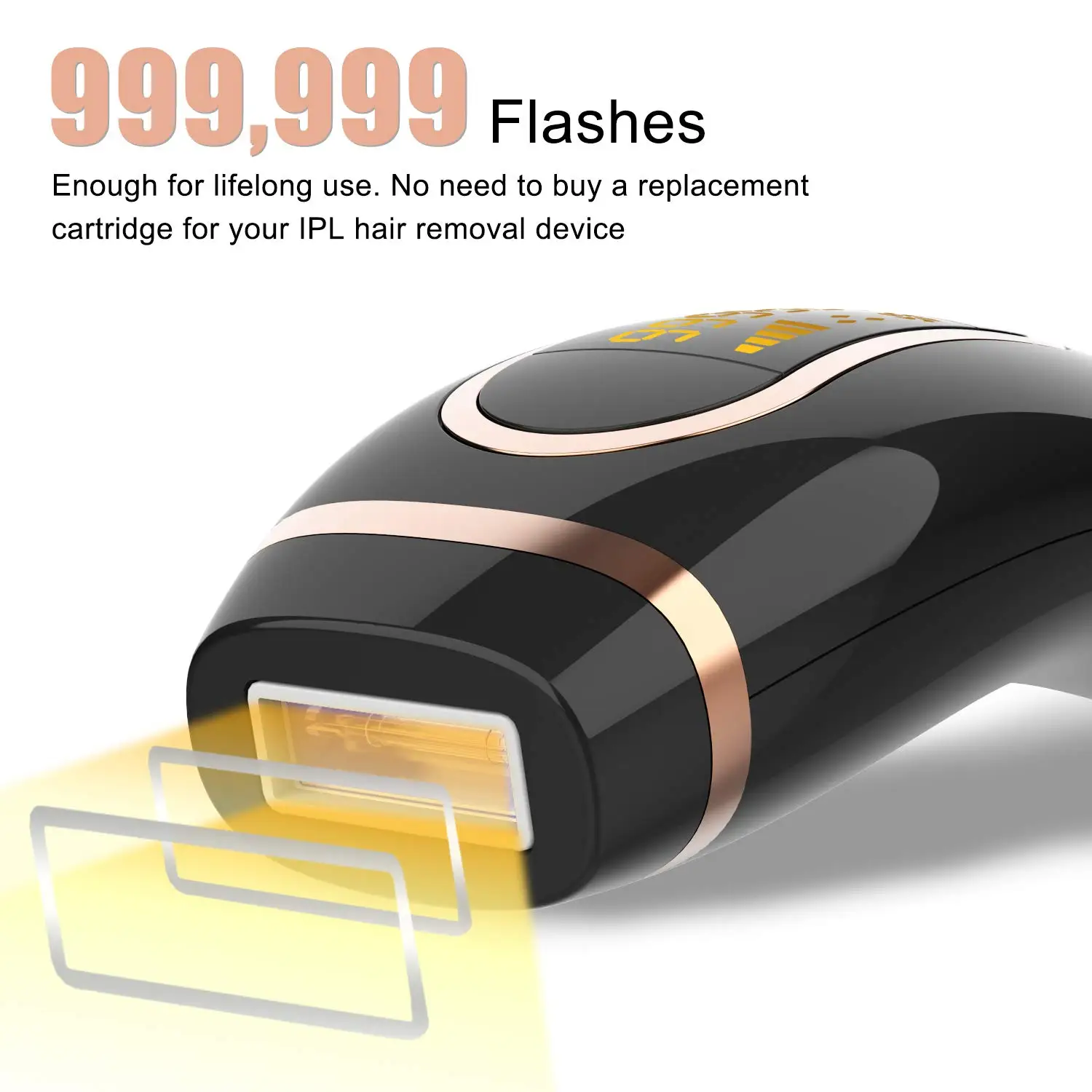 

Laser Hair Removal Painless Hair Removal for Women PERMANENT Hair Removal for Face Lip Armpit Bikini IPL Hair Removal Device